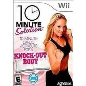 Wii 10 Minute Solution Cardio Video With Case